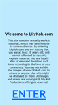 Mobile Screenshot of lilykoh.com
